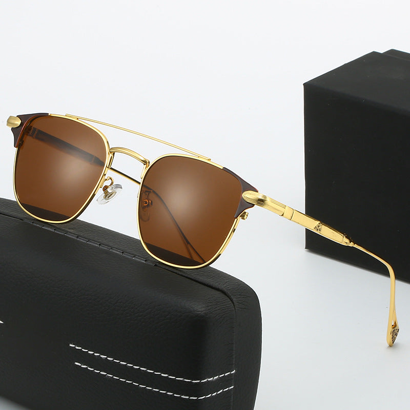 Damen modische Halbrahmen Brille Brehn