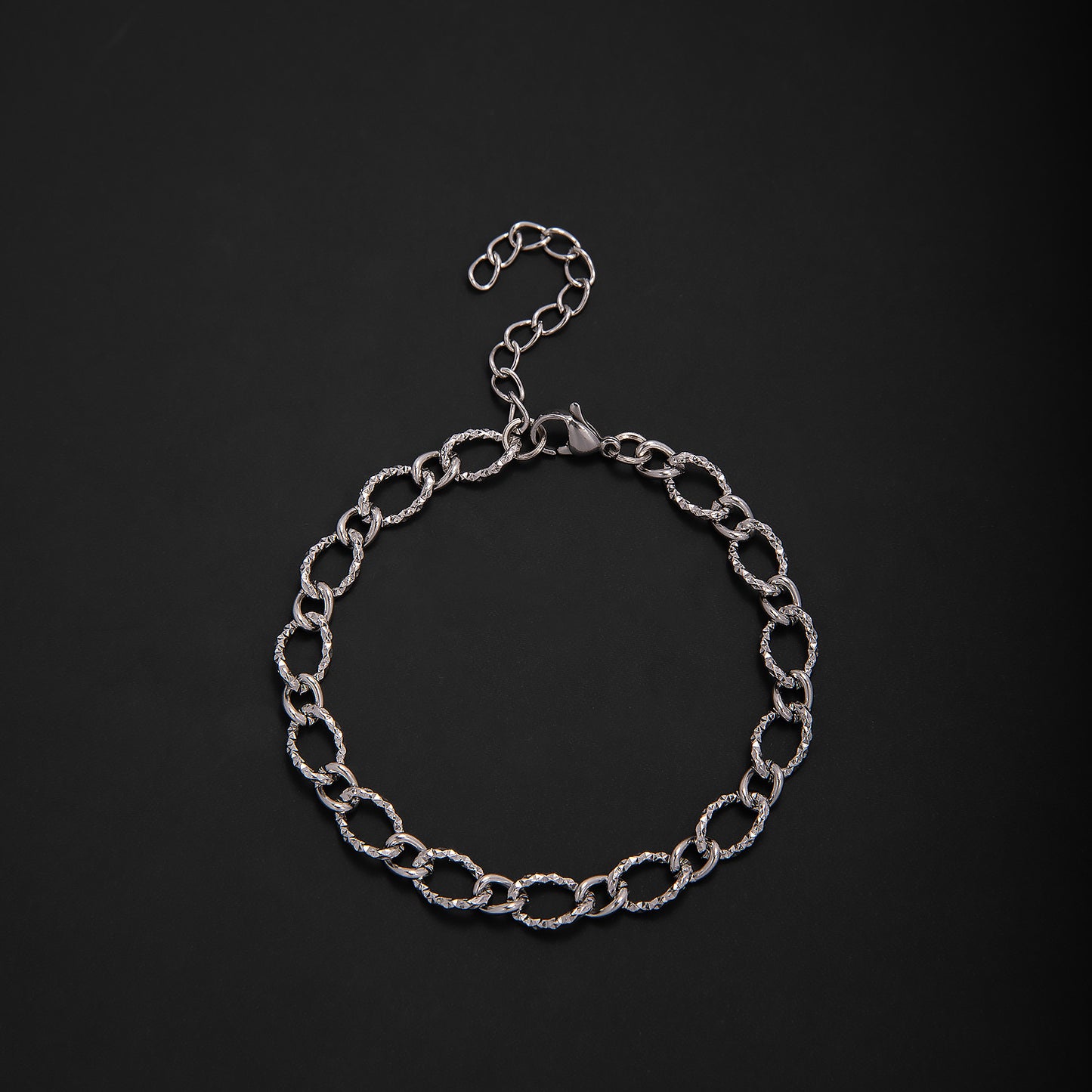 Vernetztes Metall-Gliederarmband Brehn