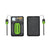 Multifunktionale Powerbank mit LED-Display und Schnellladefunktion Brehn