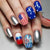 Kunstnagelset mit Patriotischen Motiven Brehn