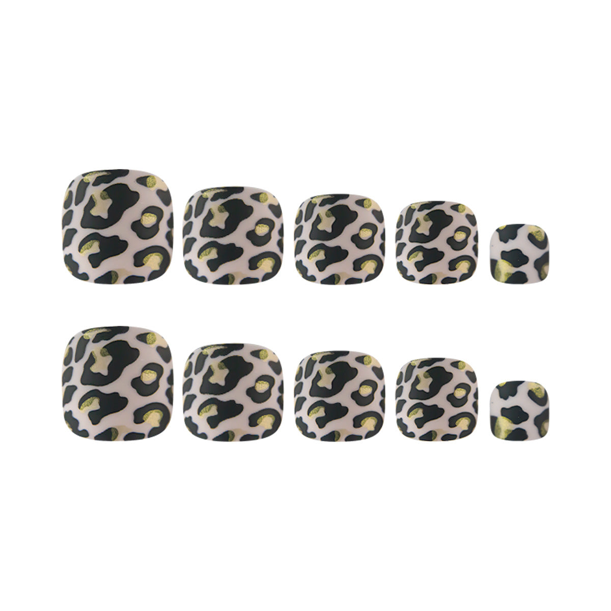 Stylische Leopardenmuster Nagelkunst Brehn 1789915938