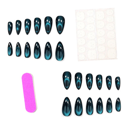 Glitzernde Stiletto-Nagelerweiterungen Brehn