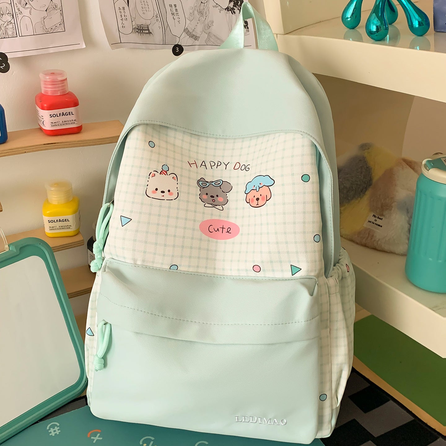 Kinder Adorable Cartoon Charakter Schul Rucksack
