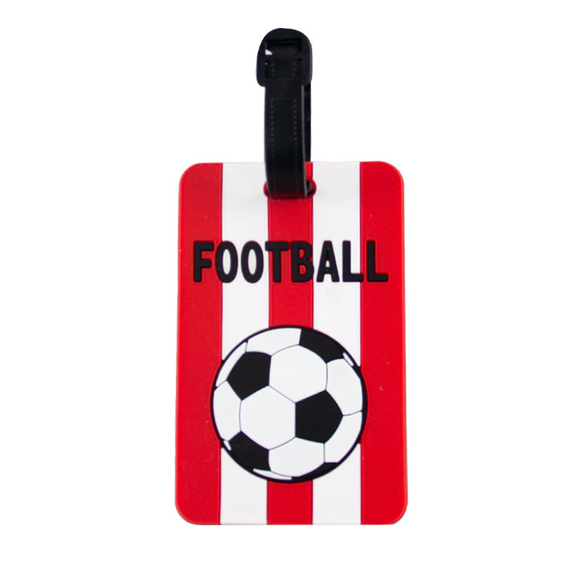 Fußball-Themen Gepäckanhänger Brehn