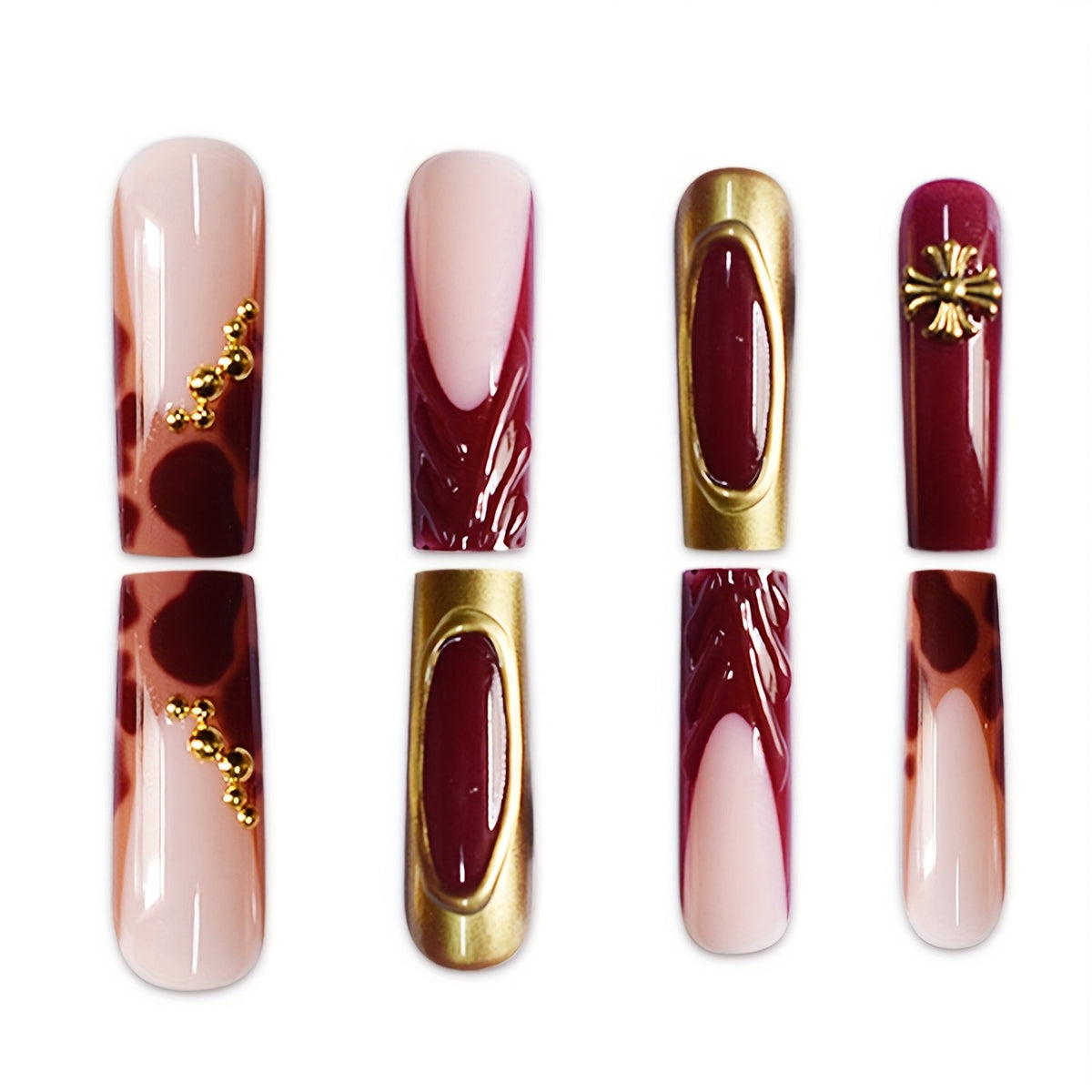 Glamouröse Acryl-Nagelkunst Brehn