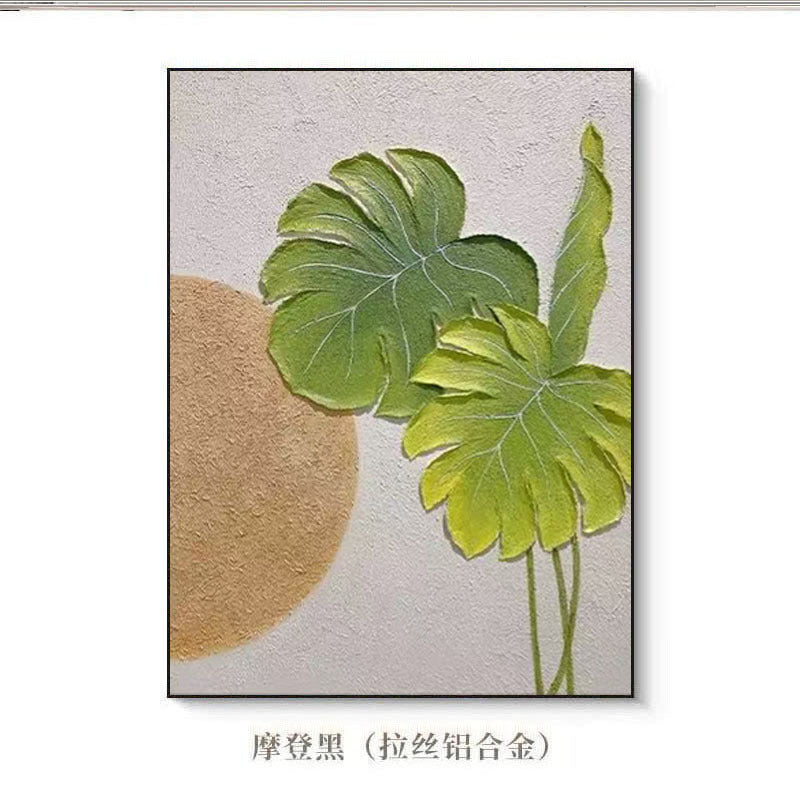 Botanische Relief Wandkunst