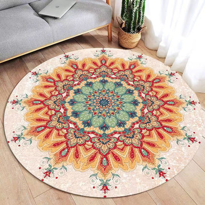 Bohemian Geometrisches Muster Teppich Brehn