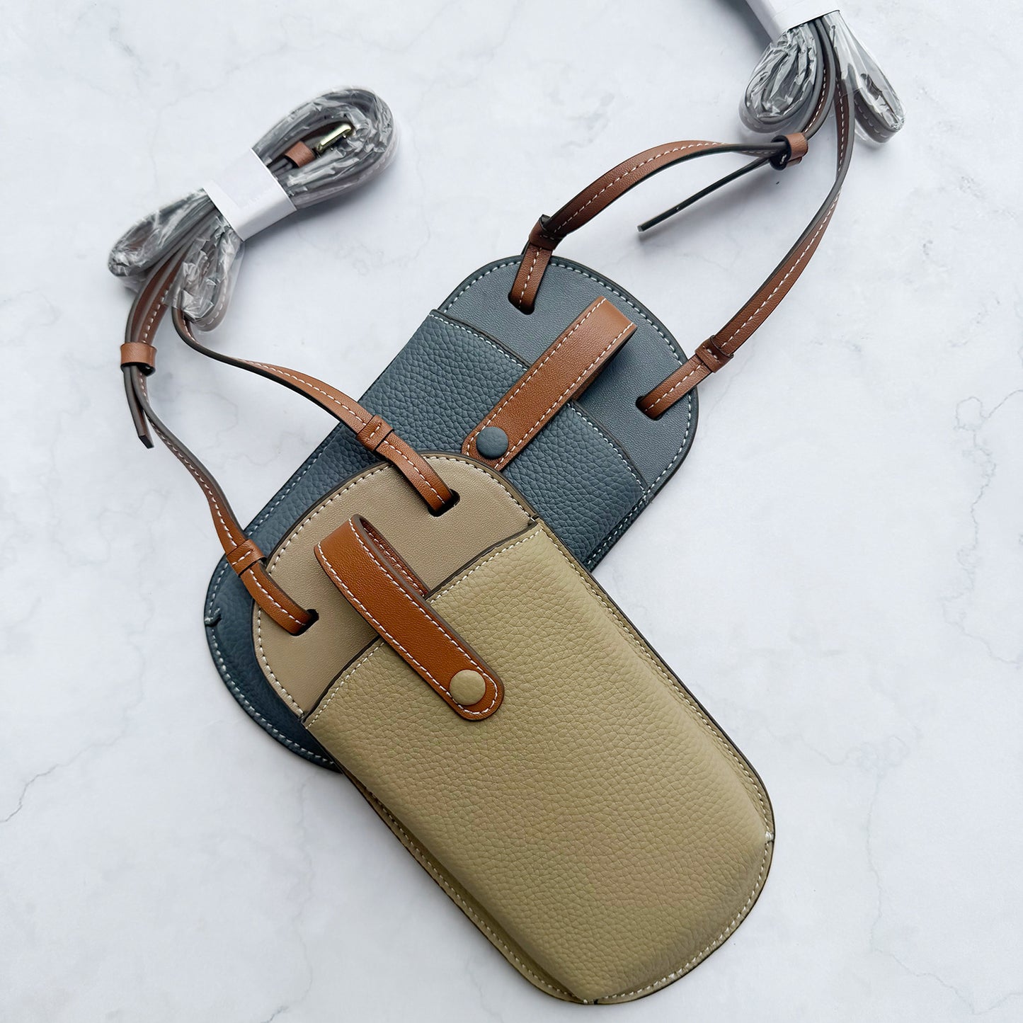 Leder Crossbody Smartphone Tasche Brehn