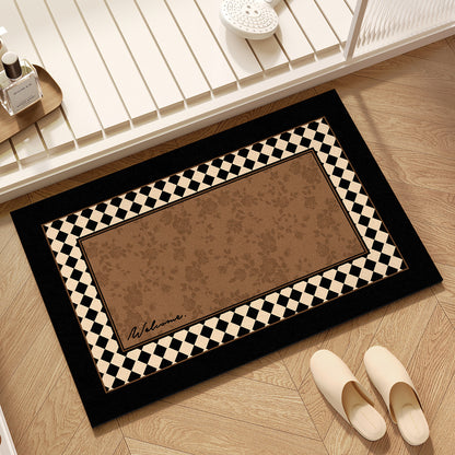 Eleganter floral gemusterter Teppich