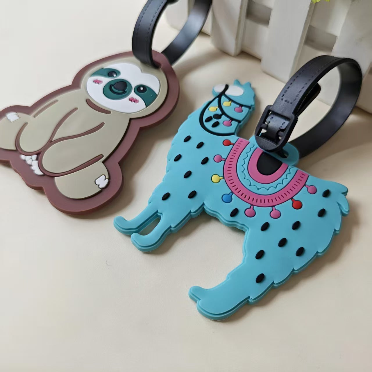 Unisex Cartoon Dog Gepäckanhänger Brehn