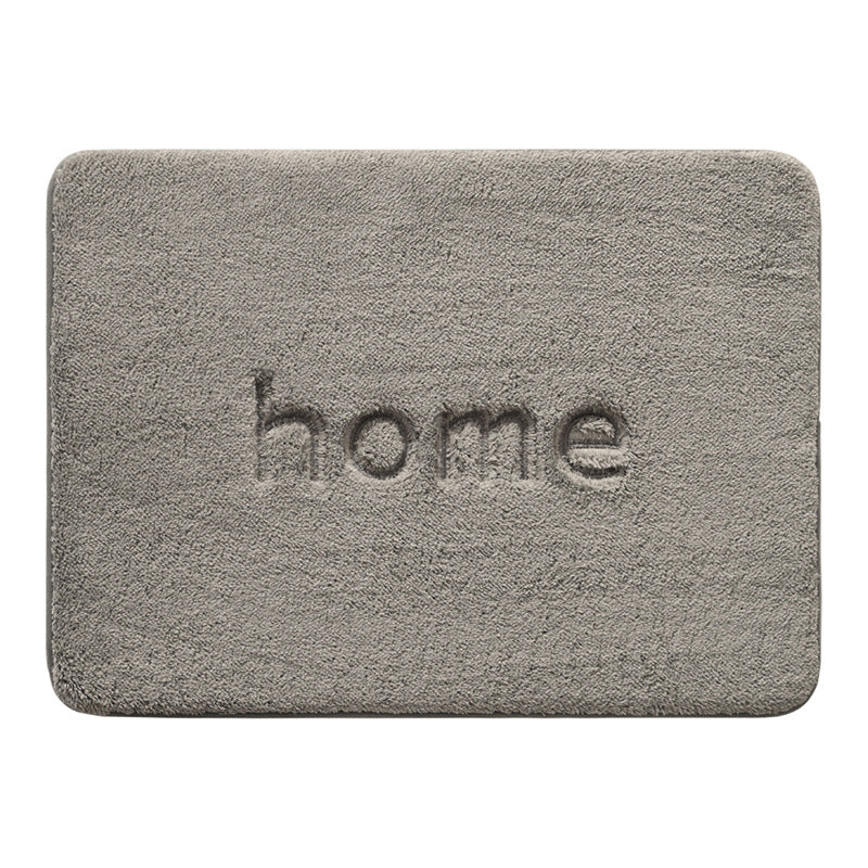 Plüsch Badezimmerteppich mit Home Design Brehn