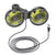 Dual-Head USB wiederaufladbarer persönlicher Kühlventilator Brehn