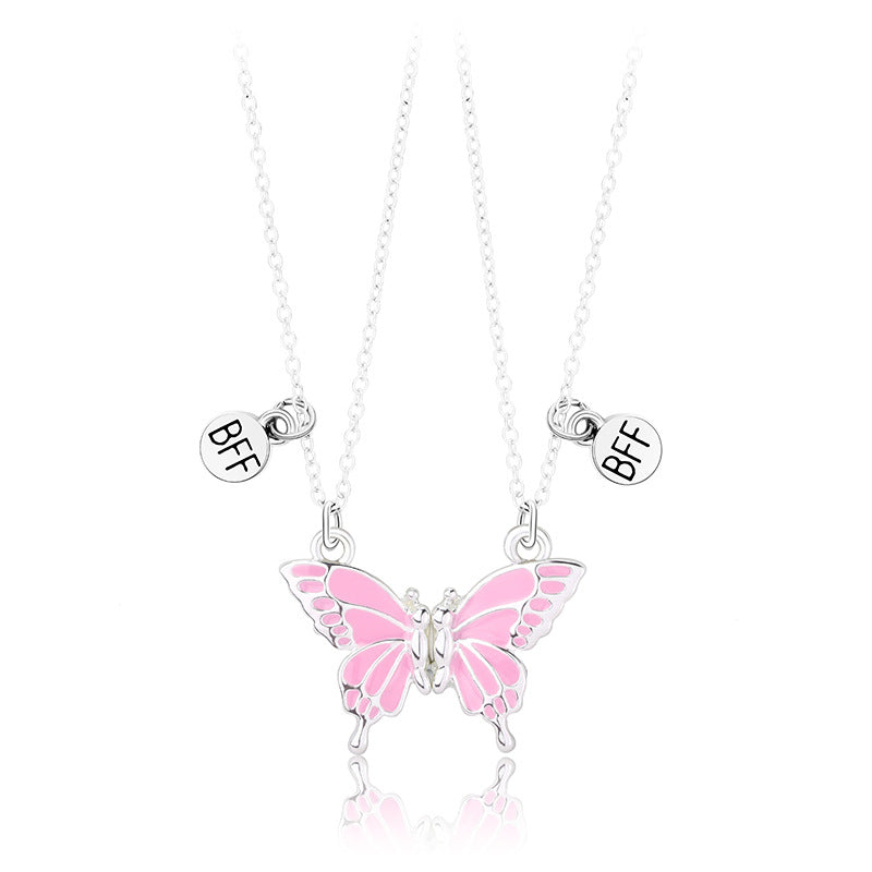 Schmetterlingsanhänger Freundschaftsnecklace Brehn