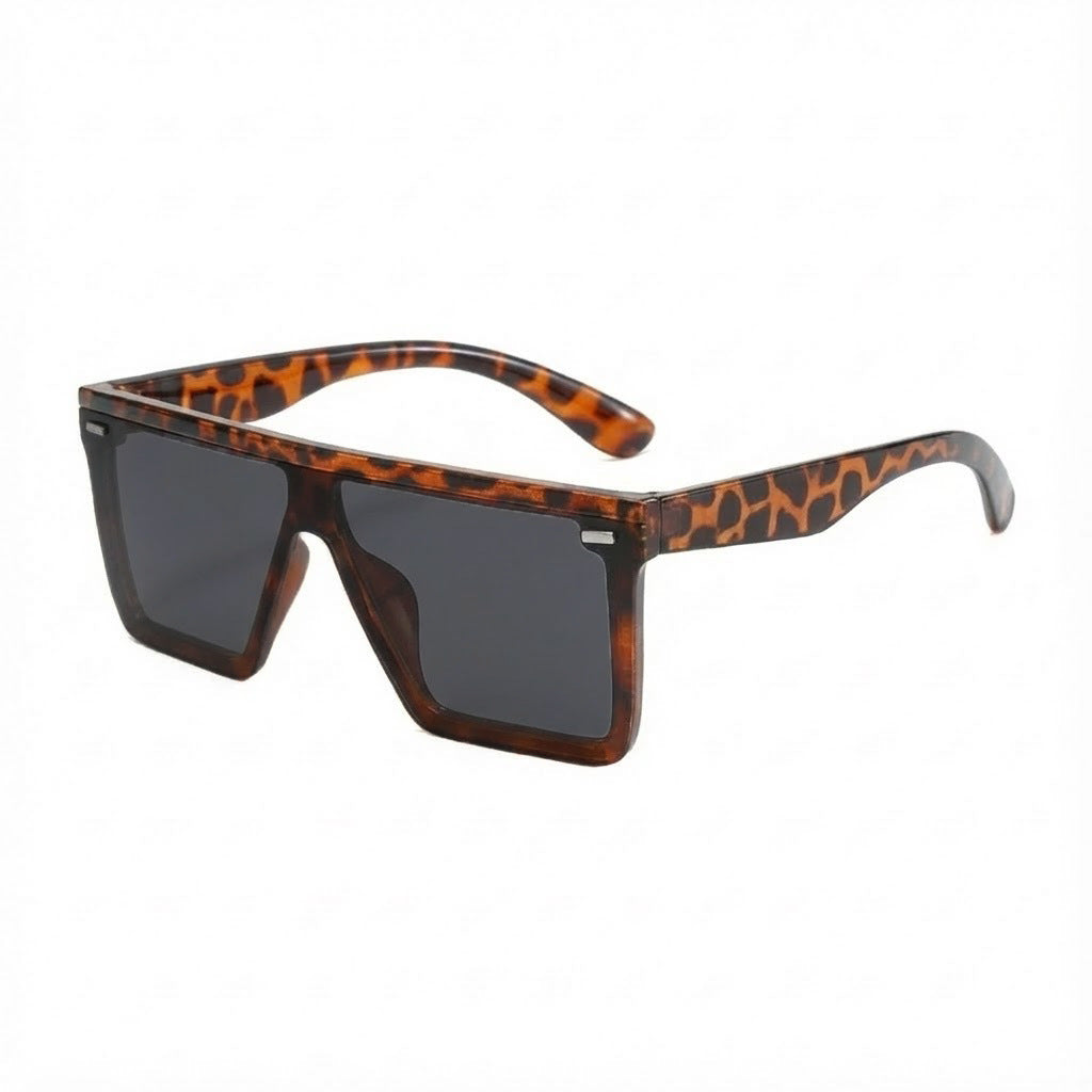 Damen Sportliche Oversized-Sonnenbrille mit modernem Rahmen Brehn