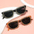 Damen Sonnenbrille mit glamourösem Strassrahmen Brehn