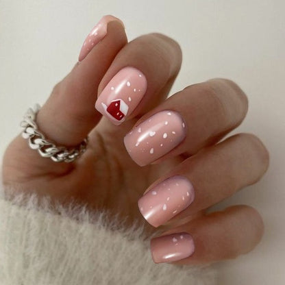 Festliche Feiertags-Themen Press-On Nagelkunst Brehn