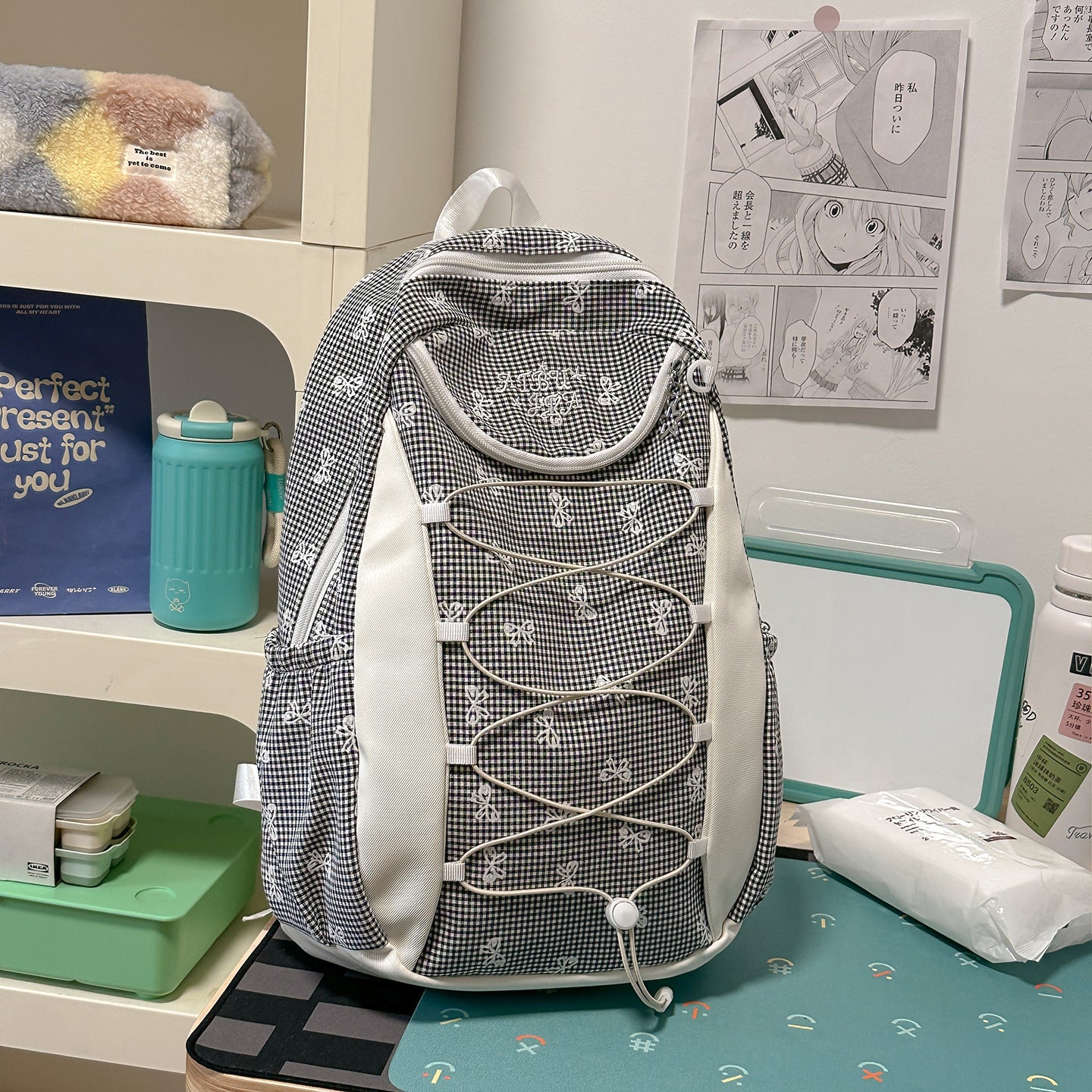 Leichtgewicht Multi-Taschen Freizeit Schul Rucksack
