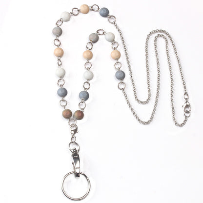 Perlen Schlüsselanhänger Lanyard Halter Brehn