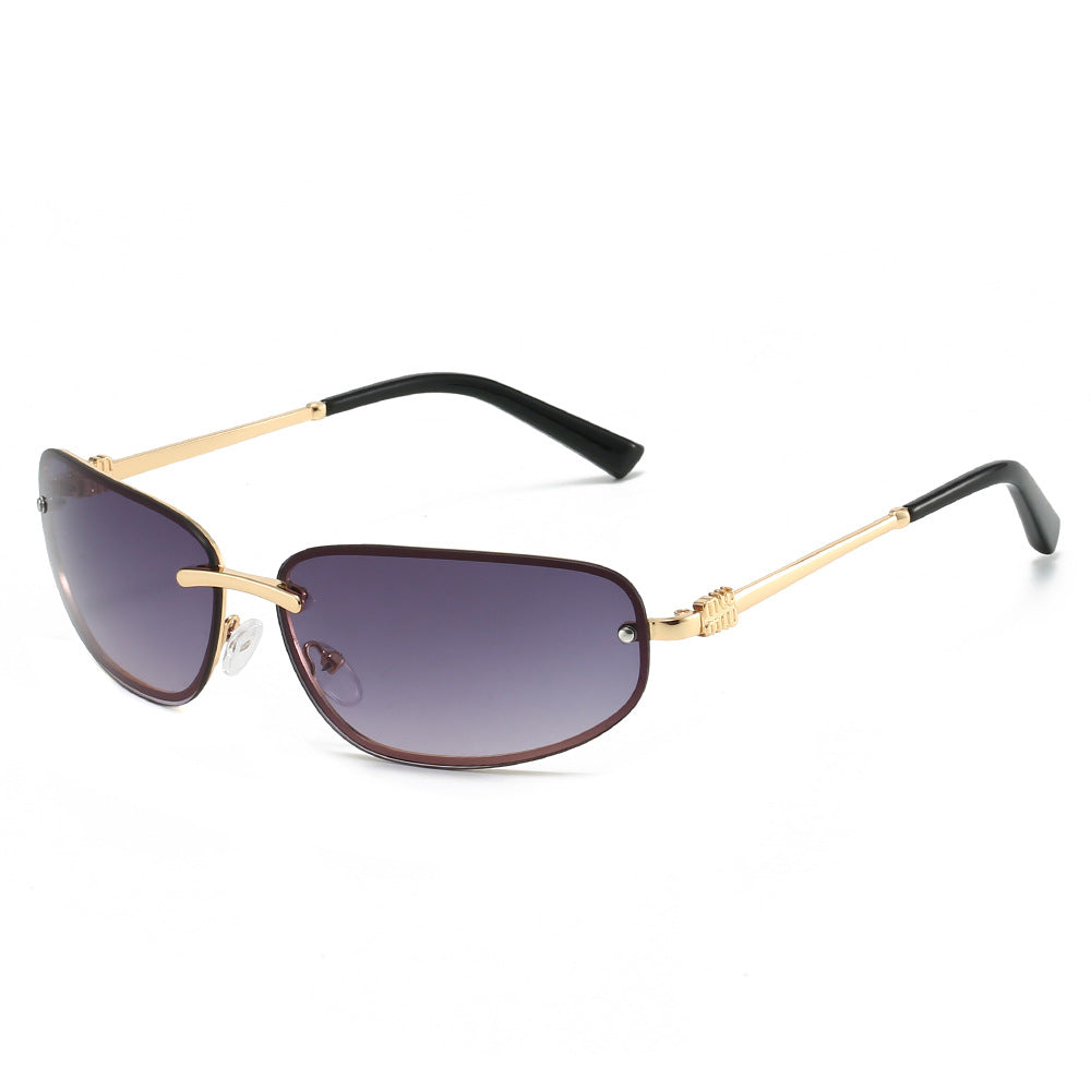 Luxuriöse Vintage-inspirierte Gradient-Sonnenbrille Brehn