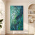 Abstract Ozean-inspirierte Leinwandkunst