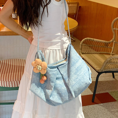 Stylische Blumenhandtasche