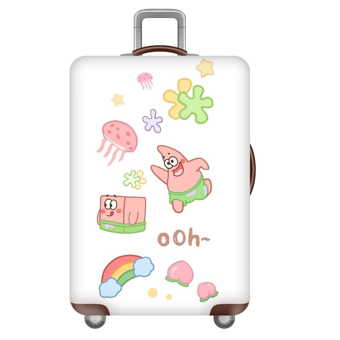 Unisex Hartschalenreisekoffer mit buntem Cartoon-Motiv Brehn