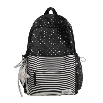 Stylischer Mehrfach-Taschen Schulrucksack Brehn