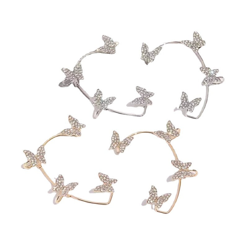 Künstlerisches Schmetterlings-Haarspangen-Set Brehn