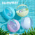 Glitter aufblasbarer Poolball Brehn