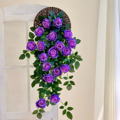 Elegante Blumen Wanddekoration
