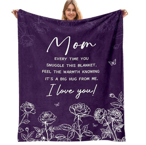 Sentimentale Nachricht Wurfdecke