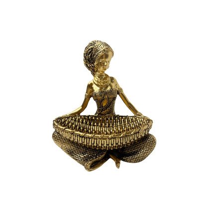 Dekorative Hirschfigur mit Glitzerdetails Brehn