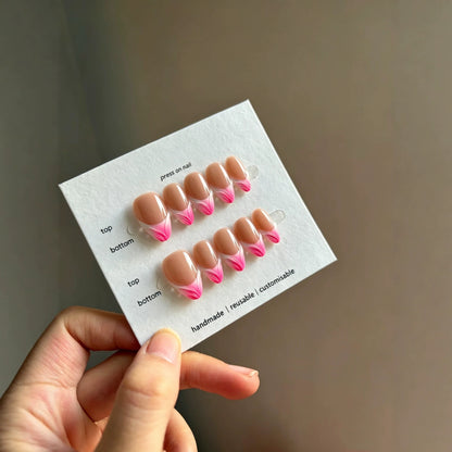 Anpassbares Handgefertigtes Press-On Nail Set
