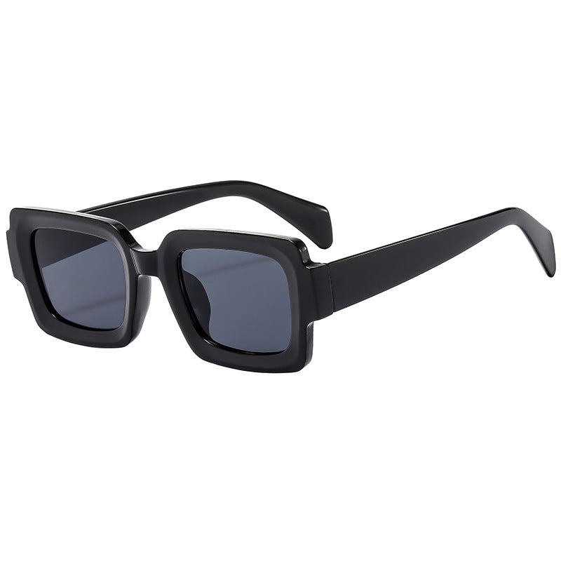Damen Modische rechteckige Sonnenbrille mit eleganter Rahmendesign Brehn