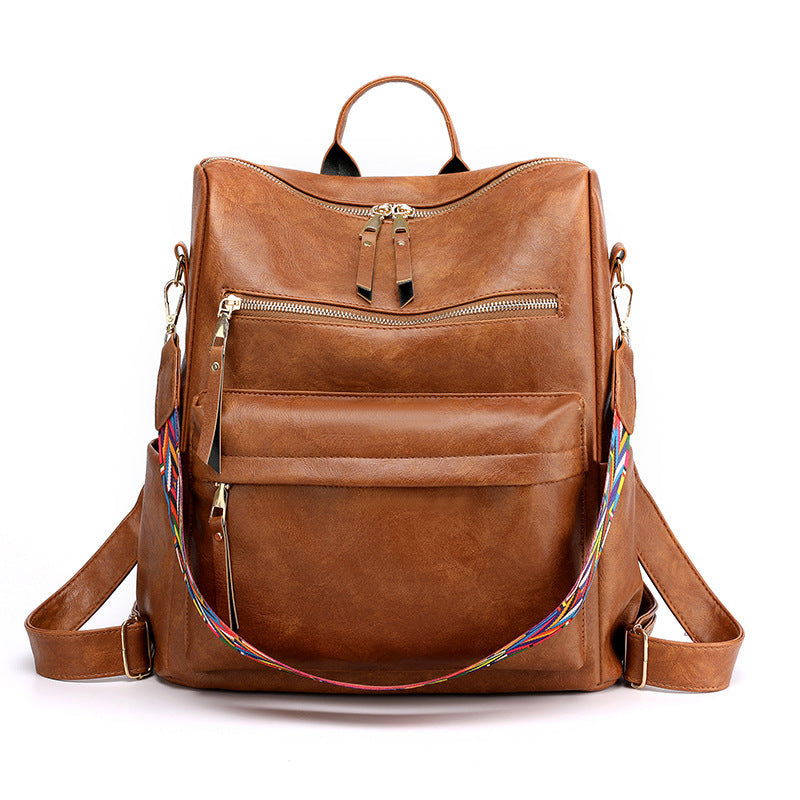 Chic Leder Rucksack Brehn