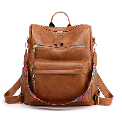 Chic Leder Rucksack Brehn