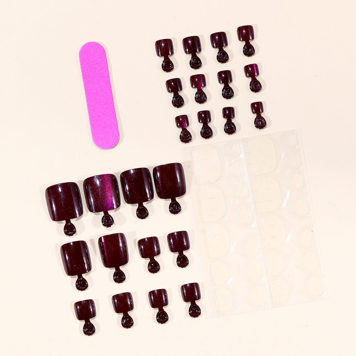 Glossy Gel Fußnagellack Set Brehn