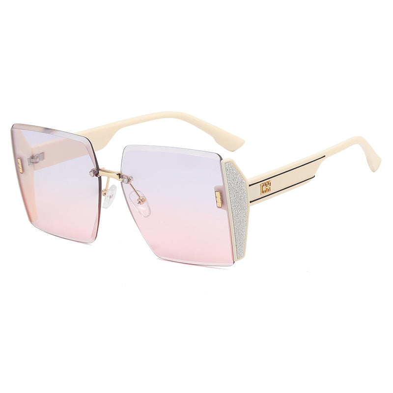 Damen Oversized Glamour Sonnenbrille Brehn