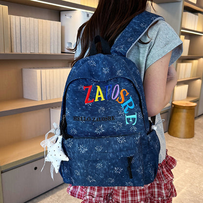 Stylischer mit Sternen verzierten Cordura-Rucksack Brehn