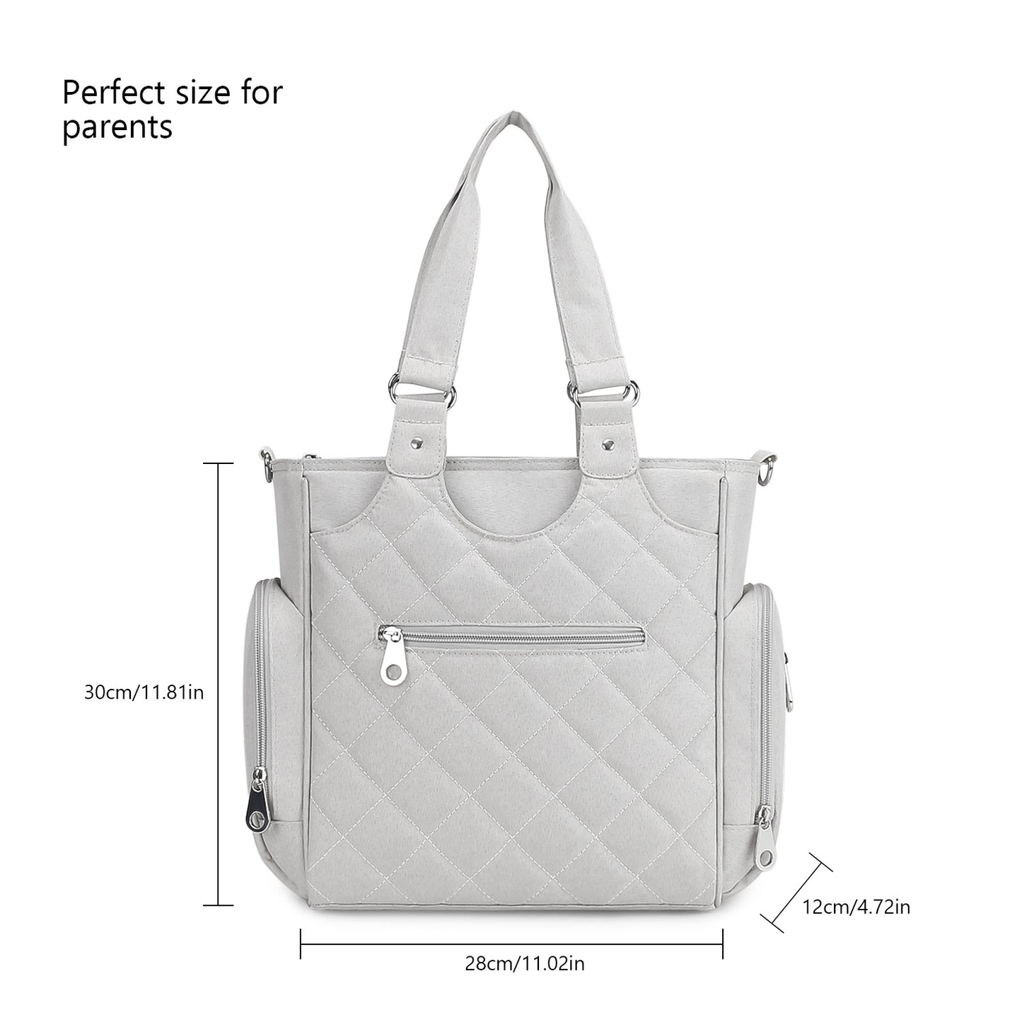 All-In-One Wickeltasche mit Multifunktionalem Zubehör Brehn