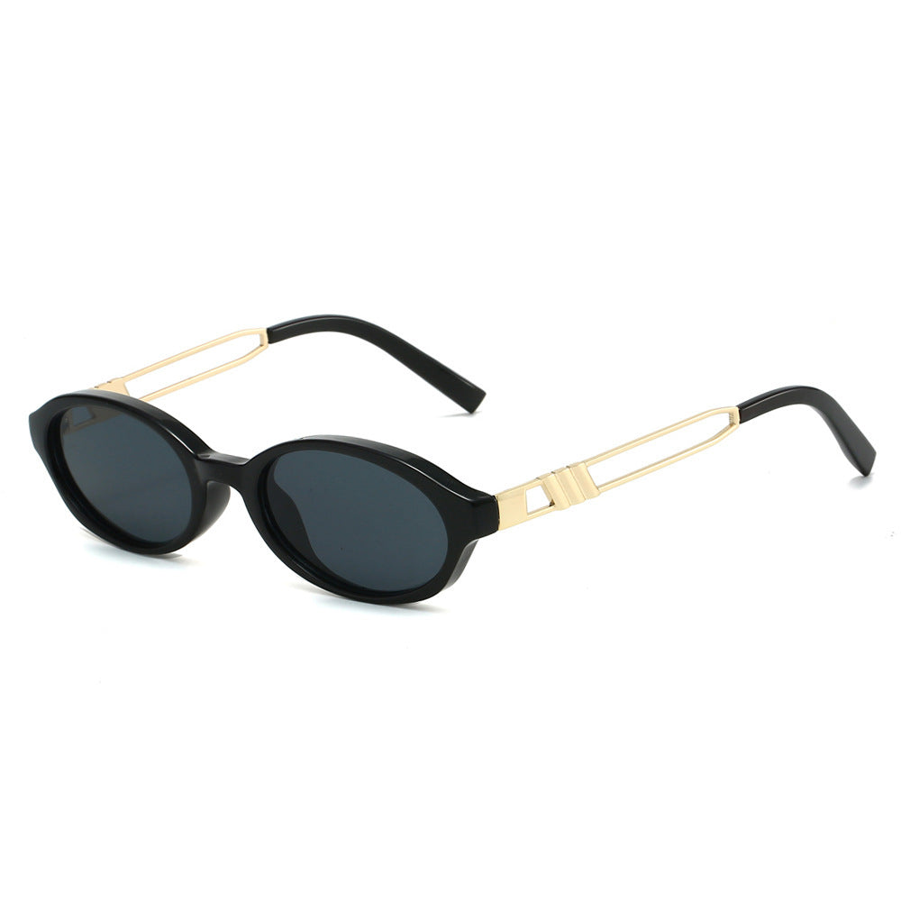 Chic Ovalrahmen Sonnenbrille Brehn