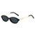 Chic Ovalrahmen Sonnenbrille Brehn