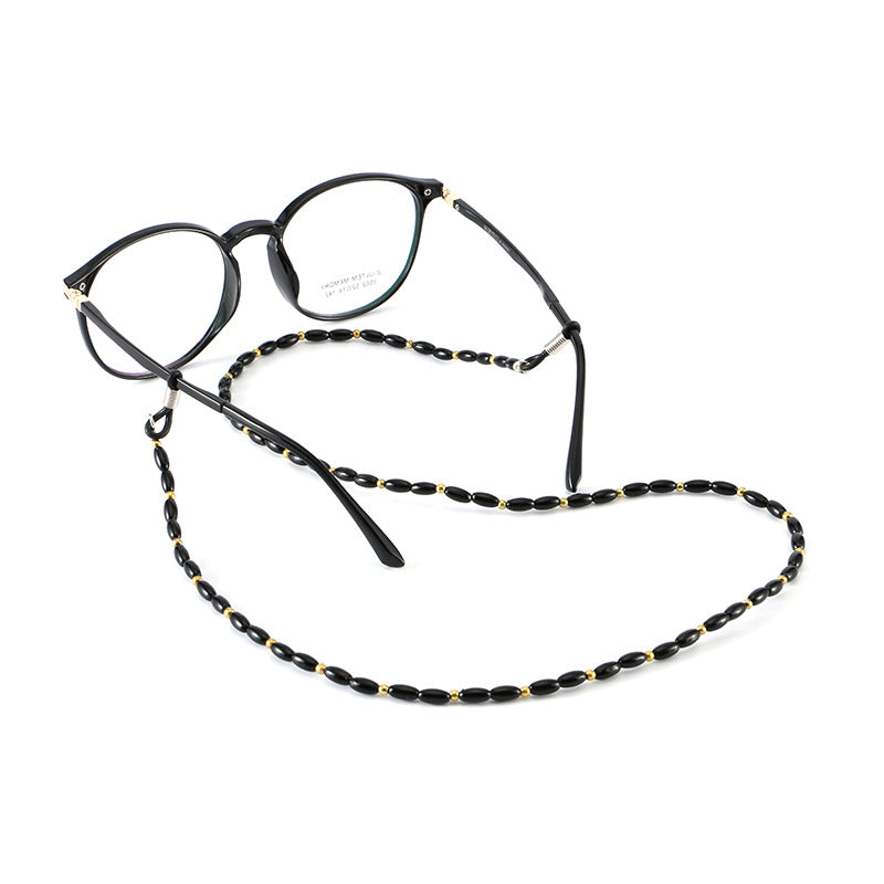Stylische Perlenbrille Kette Brehn