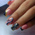 Künstlerisches Luxus Press-On Nageldesign Brehn