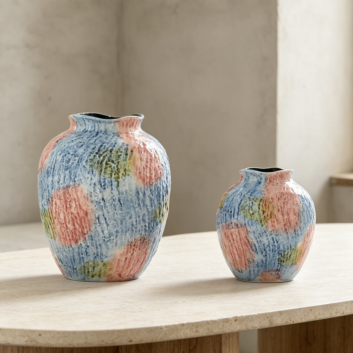 Dekorative Keramikvase Brehn