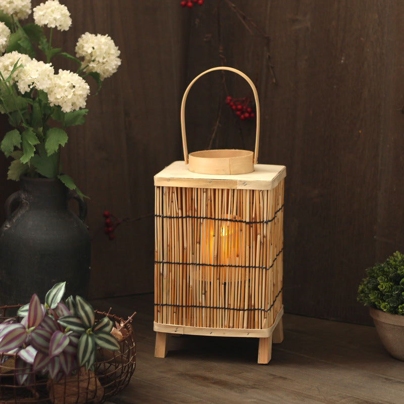 Künstlicher Rattan-Laterne Brehn