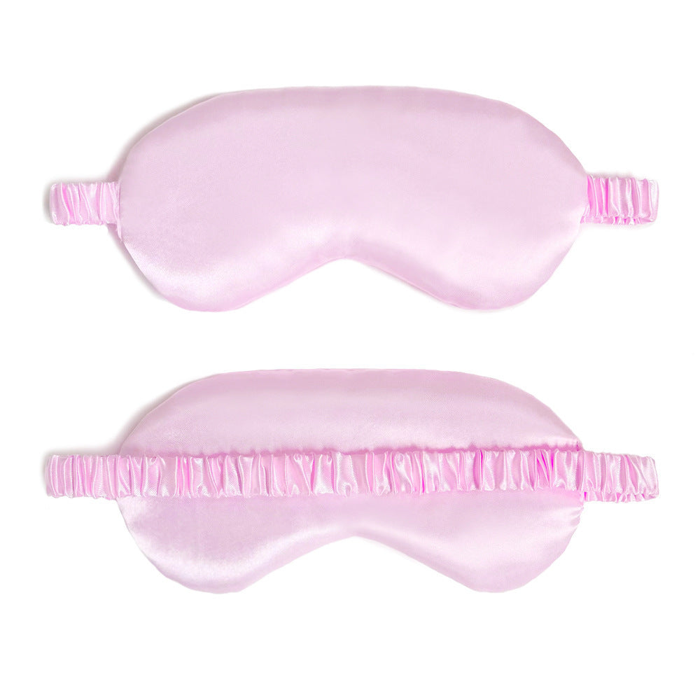 Damen nan ergonomische seidenähnliche Schlafmaske mit gepolstertem Nasensteg und elastischem Riemen Brehn