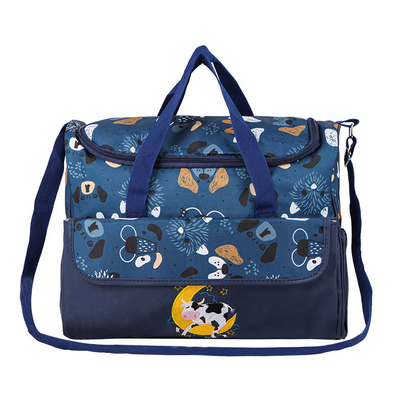 Multifunktionale Wickeltasche mit Integrierter Wickelauflage Brehn