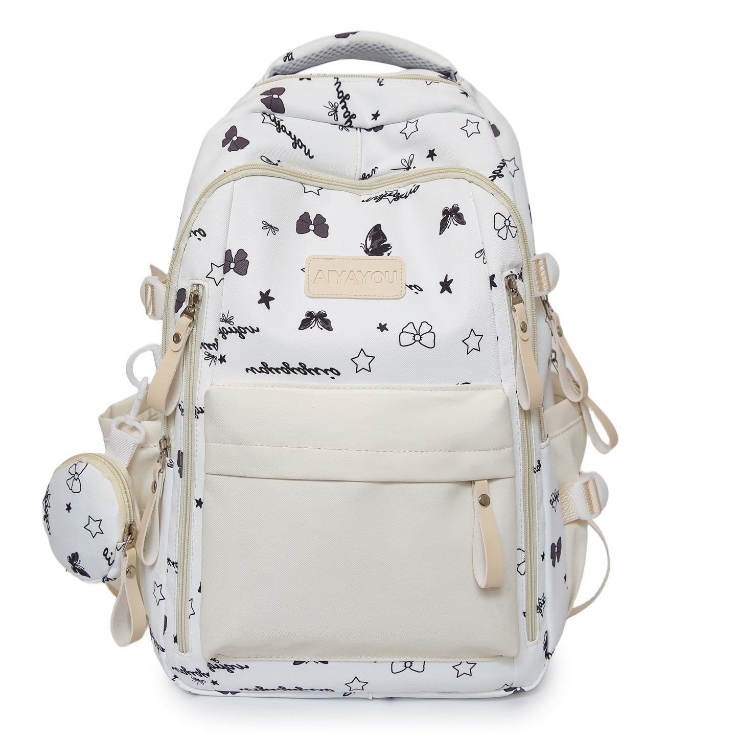 Stylische gemusterte Rucksack
