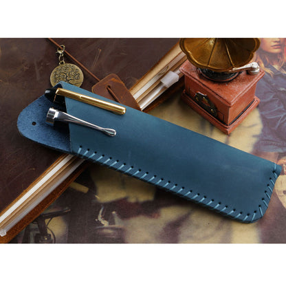 Leder Bleistift Rolltasche